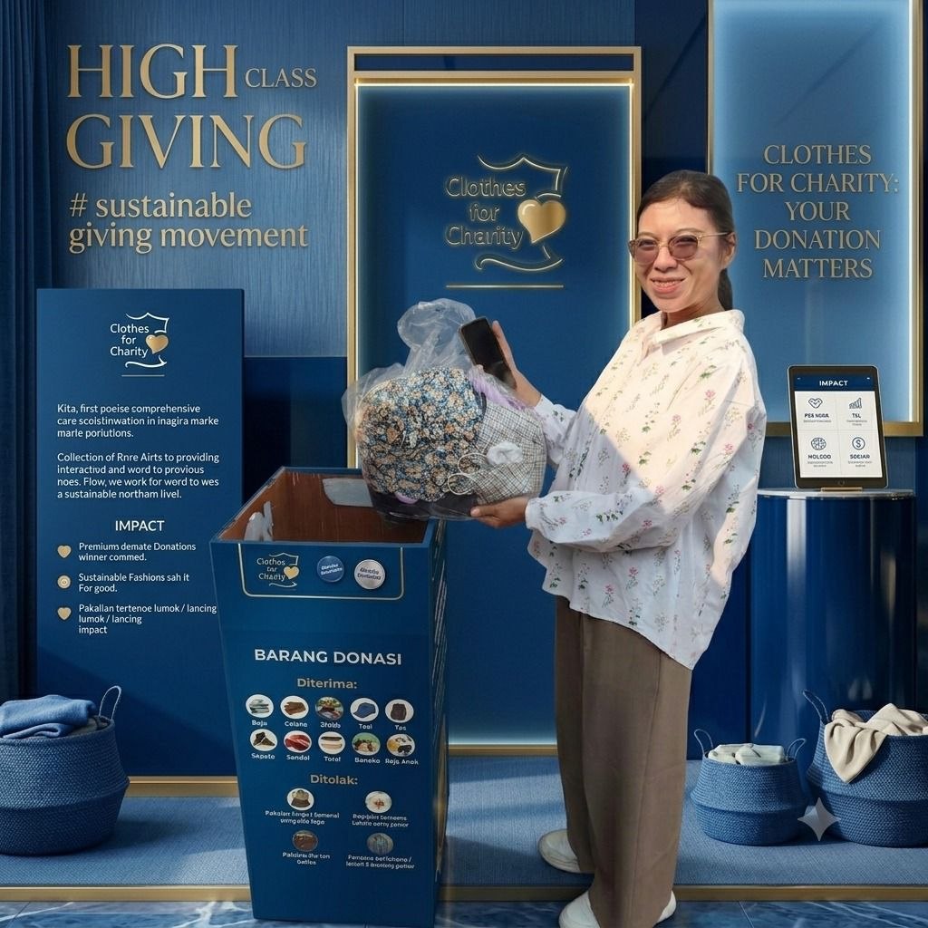 Clothes For Charity - Gerakan sirkular transformasi pakaian