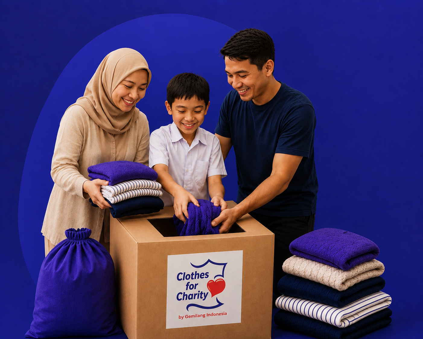 Clothes For Charity - Gerakan sirkular transformasi pakaian